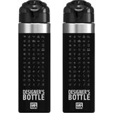 Gıpta Designers H20 Bottel Tritan Sporcu Kapaklı Matara (Suluk) 630 Cc K7524 - Yok - Karışık