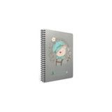 Gıpta Easy Notes Tel Dikiş Karton Kapak A4 80 Yaprak Çizgili Defter