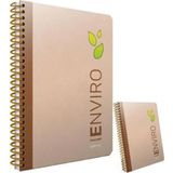 Gıpta Enviro A4 Spiralli Kraft Sert Not 100 Yaprak Çizgisiz Defter