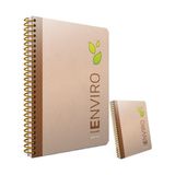 gıpta enviro a4 spiralli kraft sert not defteri defter 100 yp. çizgisiz (2 li paket) - Karışık