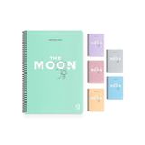 Gıpta Exclusive "The Moon" A4 -Pp - Kapak Spiralli Defter Çizgili 80 Yp - Pastel Renkler