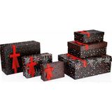 Gıpta Festıve Dikdörtgen Hediye Kutusu BX6641 F 270X360X140 mm