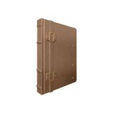 Gıpta Firenze 17x24 cm 160 Yapraklı Deri Kapaklı Çizgisiz Defter