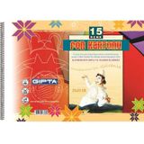 Gıpta Fon Kartonu 35X50 15 Renk Spiralli 1577