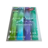 Gıpta Fosforlu Kalem Pickpen Shine 4 Renk Set Açık Renk F170900