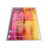 Gıpta Fosforlu Kalem Pickpen Shine 4 Renk Set Koyu Renk F171000