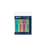 Gıpta Fosforlu Kalem Seti Pastel 4 Renk F1480 / Gıpta