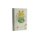 Gıpta Gıpta Easy Notes Spiralli Sert Kapak Defter 17X24 Kareli 120 Yaprak (4744) Çok Renkli