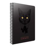 Gıpta Glow Notes Spiralli Sert Kapak 120 Yaprak 19x26 Çizgili Defter