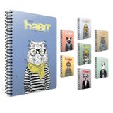 Gıpta Habit A4 80 Spiralli Yaprak Karton Kapaklı