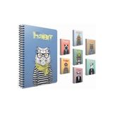 Gıpta Habıt Spiralli Karton Kapak A4 100 Yaprak Çizgili Defter