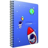 Gıpta Happiness Spiralli Karton Kapak A5 80 Yaprak Çizgili Mavi Defter