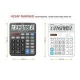 Gıpta Hesap Makinesi Masa Üstü 12 Hane Vergi Fonks. F3049