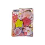 Gıpta K234100 Garden Mini Çiçek Şekilli Renkli Silgi 4'lü Paket