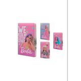 Gıpta Kilitli Hatıra Defteri Barbie İp Dikişli Sert Kapak 14X20Cm 96 Yaprak