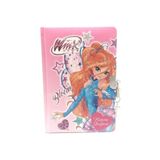 Gıpta Kilitli Hatıra Defteri Winx İp Dikişli Sert Kapak 14X20Cm 96 Yaprak 3431 (Karışık Renk 1 Adet)