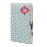 Gıpta Kilitli İp Dikişli Sert Kapak Hatıra Defteri 14X20Cm 120 Yaprak (1 Adet) 3345