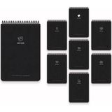 gıpta kings book spiralli pşatik kapak bloknot not defteri a4 80 yaprak çizgili 5926 (1 adet) - Karışık