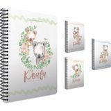Gıpta Koala Karton Kapak Spiralli A4 80 Yp Kareli Defter