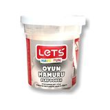 Gıpta Lets Oyun Hamuru 115GR Beyaz - 4 Adet