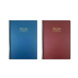 Gıpta Metal Notes 1 Kareli + 1 Çizgili A4 PP Kapak 100 Yaprak Spiralli Defter