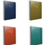 Gıpta Metal Notes Spiralli Plastik Kapak 17X24 80 Yp. Çizgili 4'lü Defter