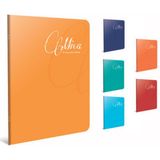Gıpta Mica Dikişli A4 40 Yaprak Pp Kapak Kareli 6'lı Defter