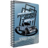 Gıpta Model 2 Speed Notes Spiralli A6 80 Yaprak Çizgili Not Defteri