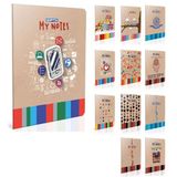 Gıpta My Notes Tel Dikişli Ofset PP Kapak Defter A5 60yp Kareli