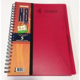 Gıpta Nb 4+1 200 Yaprak Sipralli Ayraçlı Defter