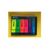 Gıpta Neon Renkler Fosforlu Kalem 6 Lı Set