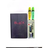Gıpta New Notes Iplik Dikişli Sert Kapak Black Defter-Fosforlu Kalem(2 Ad.)-Okul Seti Versatil 0,7-Set 5