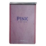 Gıpta New Notes Pink Is New Purple Spiralli Sert Kapak 100 Yaprak 17x24 Çizgili Bloknot