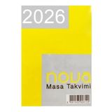 Gıpta Nova 2026 Yılı Sümen Altlığı Masa Takvimi