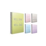 Gıpta Now A4 100 Yaprak Çizgili PP Kapak Spiralli Defter (3271)
