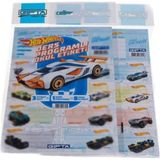 Gıpta Okul Etiketi Ders Programlı Hot Wheels 3 Yaprak 16X24 1 Adet