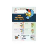Gipta Okul Etiketi Kral Sakir Ders Programli 16X24-3 Yp
