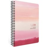 Gıpta Papernotes 17x24 cm Spiralli Sert Kapak Kareli Defter 120 Yaprak Renkli Tasarım