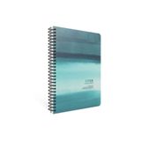 Gıpta Papernotes Ocean Spiralli Sert Kapak 17x24 120 Yaprak Kareli Defter