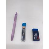 Gıpta Pastel-X 0.7 Versatil Kalem + Gıpta 0.7 2b 60MM Uc + Gıpta Premium Mavi Sınav Silgisi