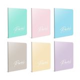 Gıpta Pastels Tel Dikişli 60 Yaprak Pp Kapak Kareli 17 x 24 cm 6'lı Defter