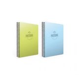 Gıpta Pastoral 120 Yp. A4 Spiralli Pp. Kapak 1 Kareli + 1 Çizgili Defter