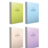 Gıpta Pastoral 60 Yaprak A4 Spiralli 3 Kareli + 1 Çizgili Pp Kapak Defter