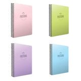Gıpta Pastoral 60 Yaprak A4 Spiralli Pp. Kapak Çizgili 4'lü Defter