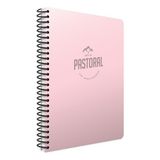 Gıpta Pastoral 96 Yaprak Çizgisiz Spiralli Defter 17 x 24 cm Pembe Renk ile Pratik Yazım
