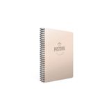 Gıpta Pastoral A4 60 Yaprak Kareli Pp Kapak Spiralli Defter Ten Rengi