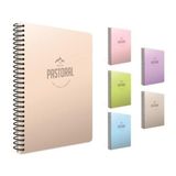Gıpta Pastoral A4 Çizgili Spiralli Defter 4'lü Paket 72 Yaprak Karışık Renk Dayanıklı PP Kapak