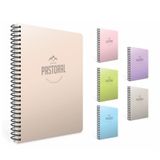 Gıpta Pastoral A4 Spiralli Plastik Kapak 120 Yaprak Kareli Defter