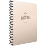 Gıpta Pastoral Spiralli Plastik Kapak 17x24 cm 60 Yaprak Kareli Defter