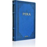gıpta pera ıp dikişli deri kapak not defteri 13x21cm 120 yaprak çizgisiz 2068 - Karışık